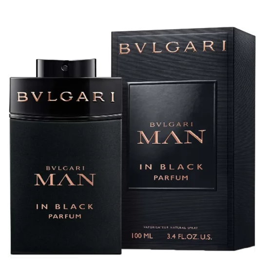 Bvlgari Man In Black Parfum For Men 100ML ( New Released 2024)