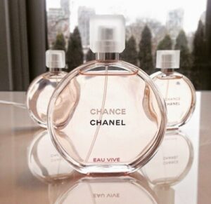 Chanel Chance Eau Vive Eau De Toilette 100ML For Women - Image 3