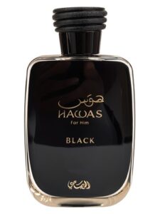 Rasasi Hawas Black Eau De Parfum 100ML For Men (2024 New released) - Image 2