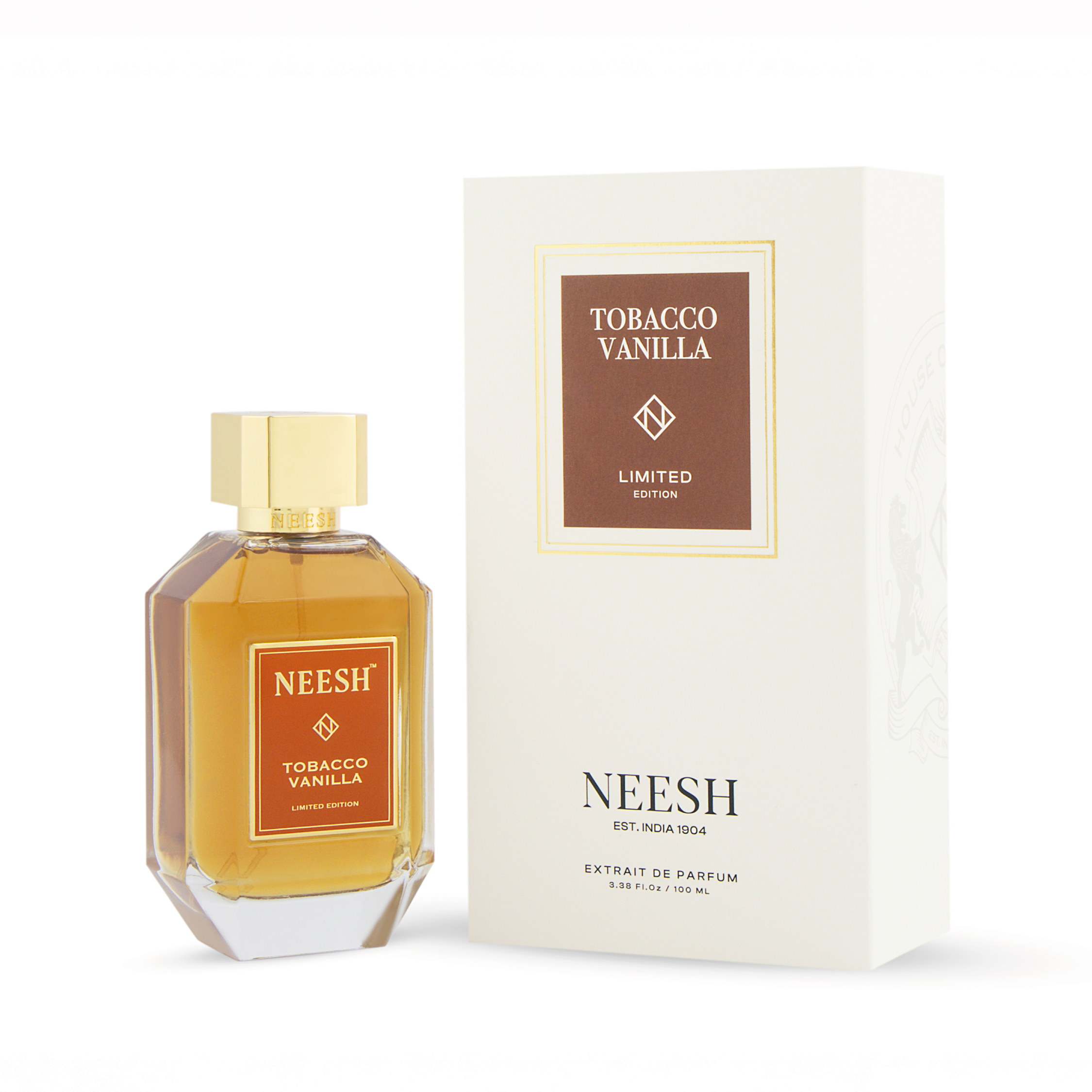 Neesh Tobacco Vanilla Limited Collection Extrait De Parfum 100ML For Men