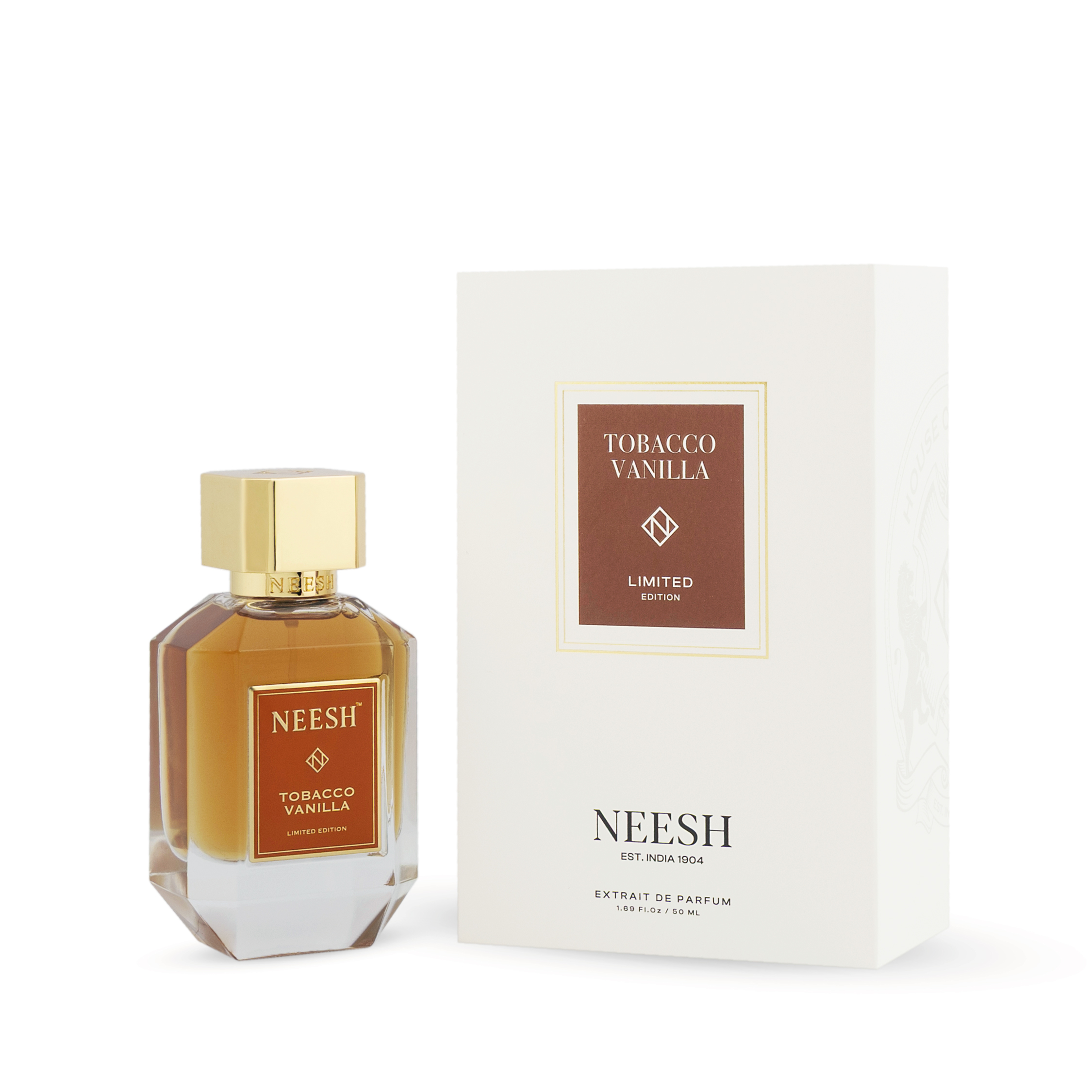 Neesh Tobacco Vanilla Limited Edition Extrait De Parfum 50ML For Men