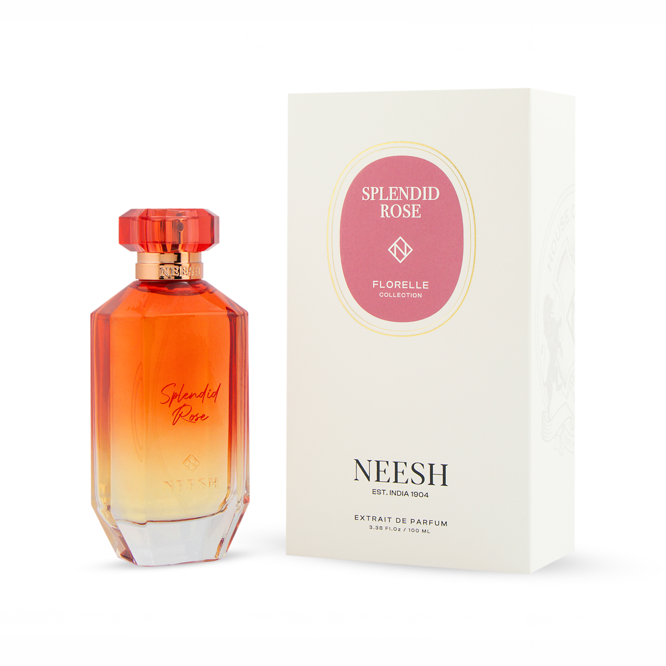 Neesh Splendid Rose Florelle Collection Extrait De Parfum 100ML For Women