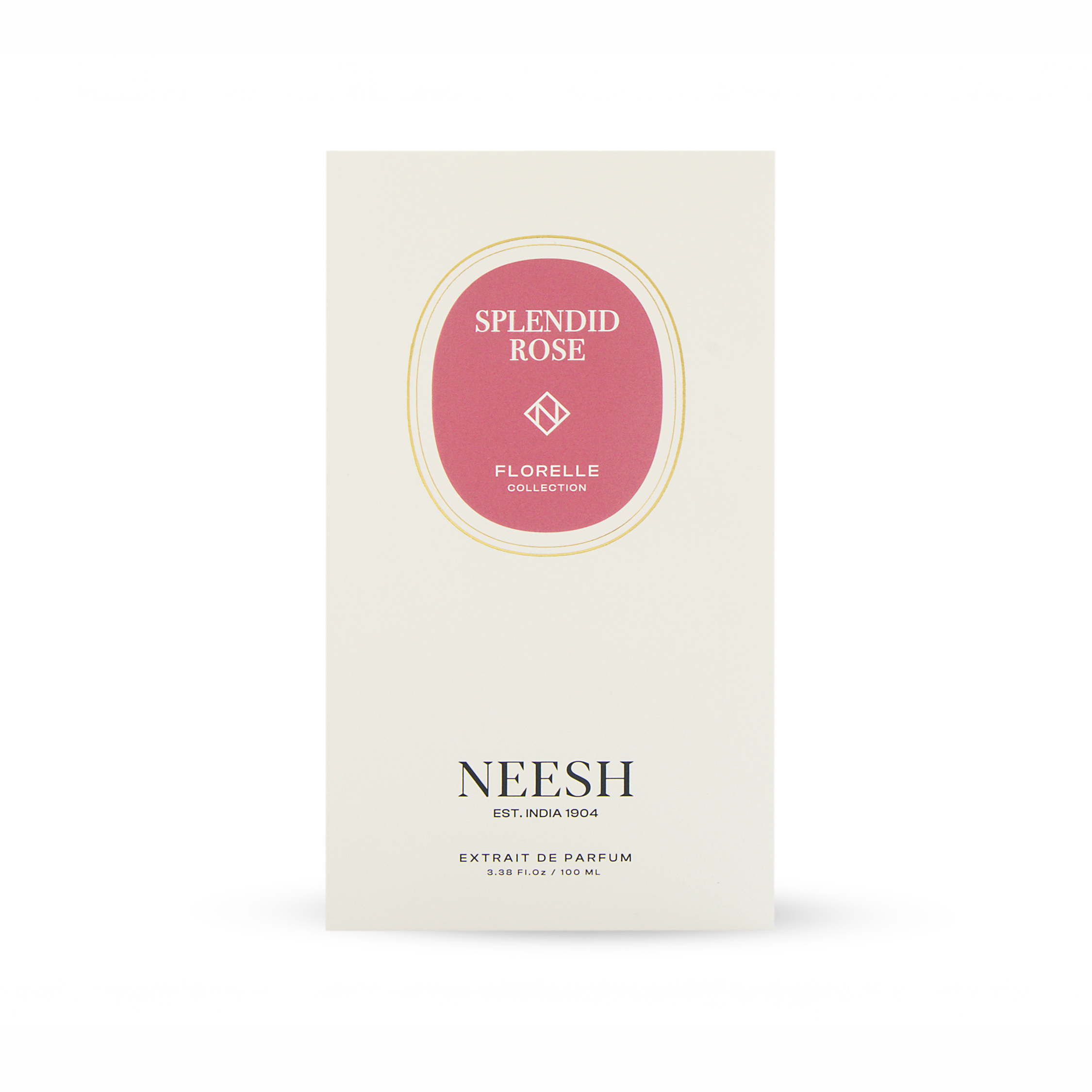 Neesh Splendid Rose Florelle Collection Extrait De Parfum 100ML For Women - Image 3