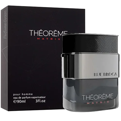 Afnan Rue Broca Theoreme Matrix Eau De Parfum 90ML For Men